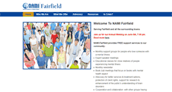 Desktop Screenshot of namifairfield.org